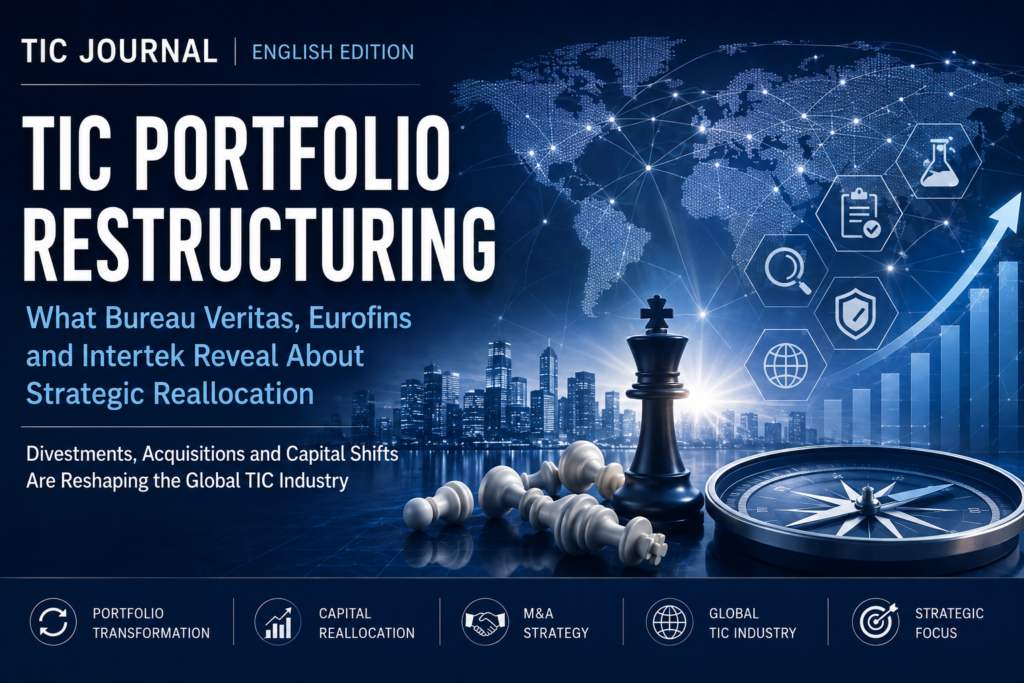 TIC Portfolio Restructuring: What Bureau Veritas, Eurofins and Intertek Reveal About Strategic Reallocation
