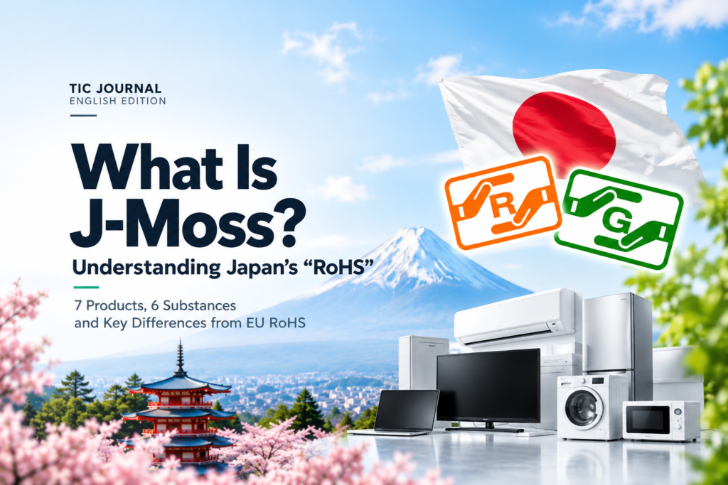 What Is J-Moss? Why Japan’s “RoHS” Is Not the Same as EU RoHS — A Complete 2026 Guide